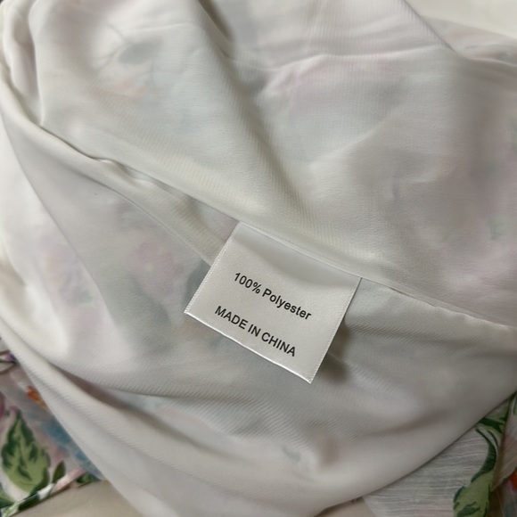 🔥🔥🔥NEW Anthropologie O.P.T Ingrid Floral Ruffle Midi Dress - Picture 14 of 15